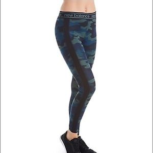 New balance matching camo shirt and leggings.